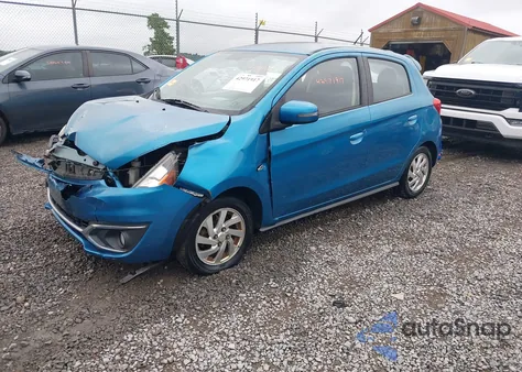2017 Mitsubishi Mirage Se from USA, damaged, VIN ML32A4HJ9HH012934